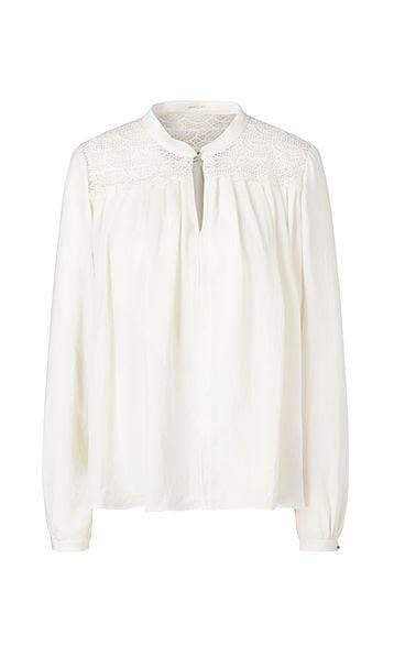 Marc Cain Collections Tops Marc Cain Collections Blouse with Lace Inserts PC 51.19 W39 izzi-of-baslow
