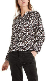 Marc Cain Collections Tops Marc Cain Collections Blouse with Silk PC 51.14 W25 izzi-of-baslow