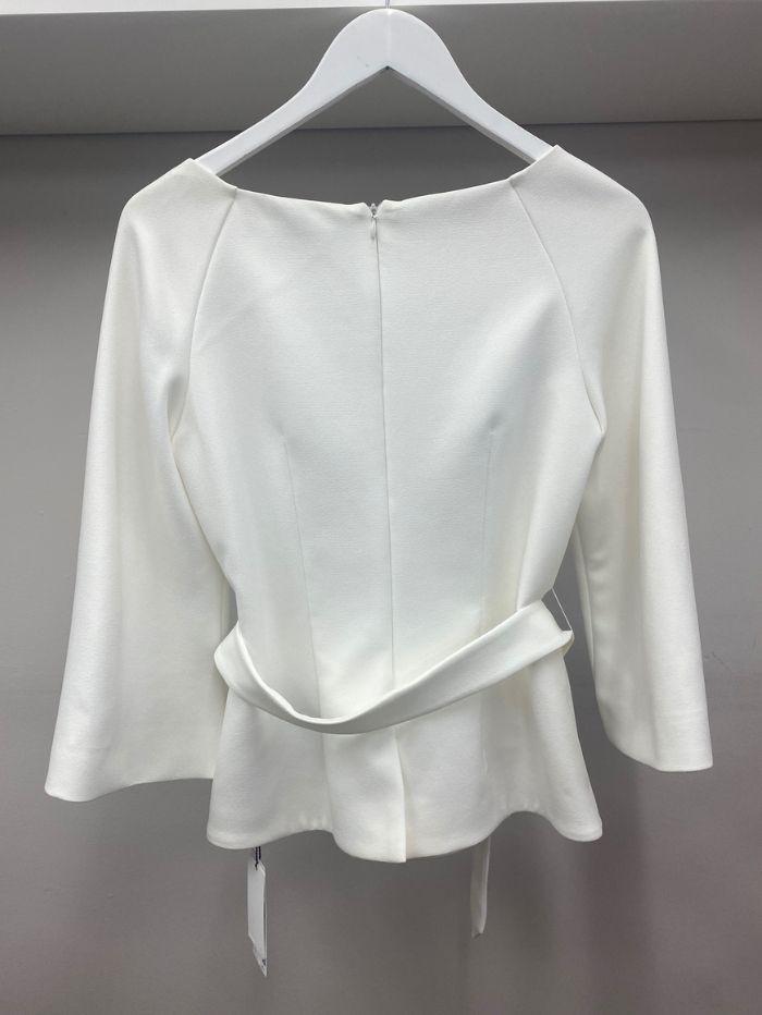 Marc Cain Collections Tops Marc Cain Collections Cream Top 110 PC 51.25 W71 izzi-of-baslow