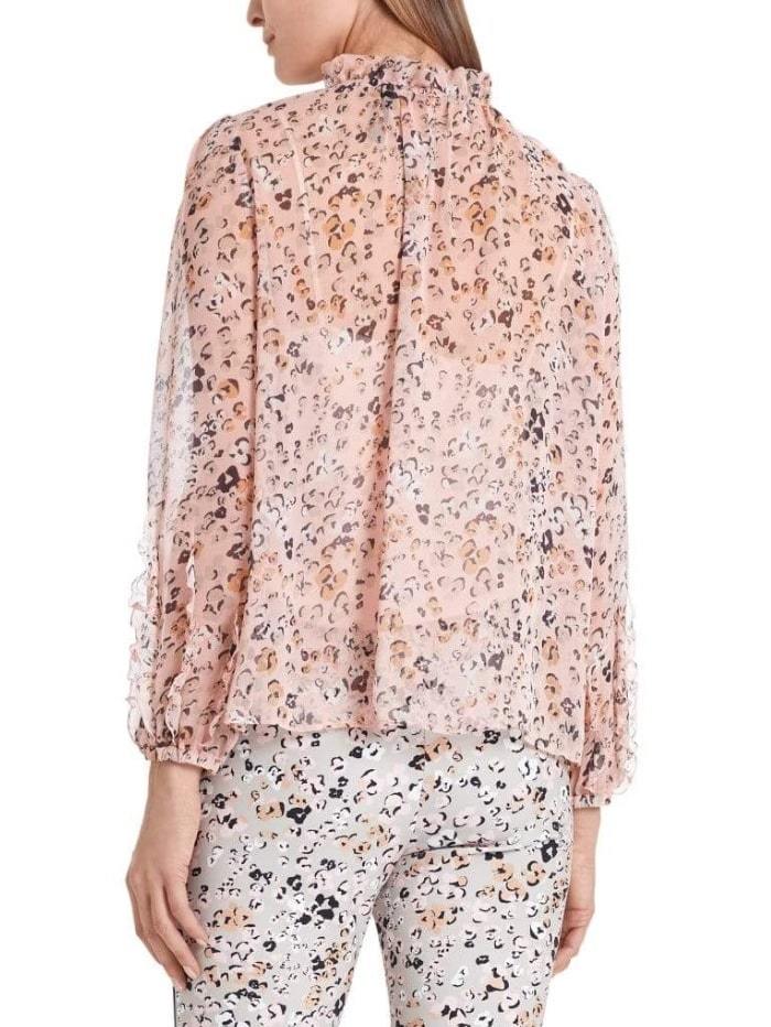Marc Cain Collections Tops Marc Cain Collections Crepe Blouse PC 51.18 W21 213 izzi-of-baslow