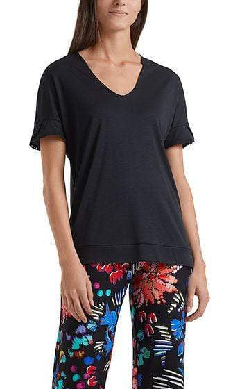 Marc Cain Collections Tops Marc Cain Collections Elegant T-shirt with lace details NC 48.52 J70 izzi-of-baslow