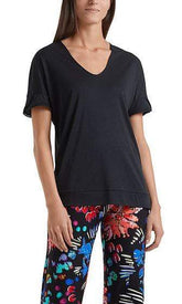 Marc Cain Collections Tops Marc Cain Collections Elegant T-shirt with lace details NC 48.52 J70 izzi-of-baslow