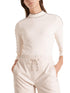 Marc Cain Collections Tops Marc Cain Collections Fine Knitted Sweater Panna Cream  QC 41.27 M21 142 izzi-of-baslow