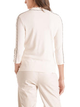 Marc Cain Collections Tops Marc Cain Collections Fine Knitted Sweater Panna Cream  QC 41.27 M21 142 izzi-of-baslow