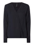 Marc Cain Collections Tops Marc Cain Collections Flowing Blouse MC 55.01 W39 Midnight Blue 395 izzi-of-baslow