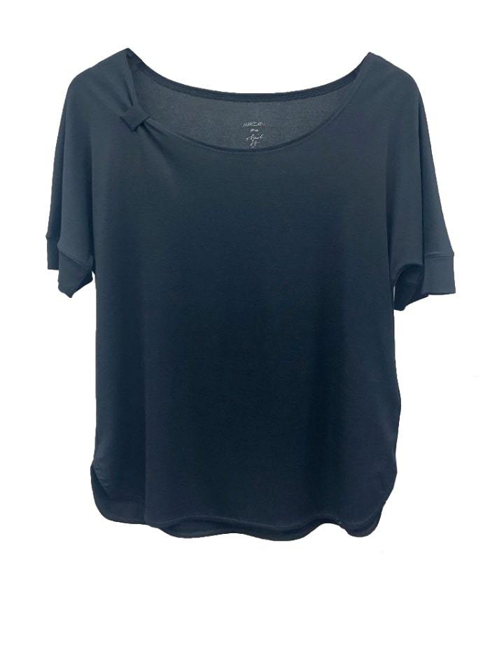 Marc Cain Collections Tops Marc Cain Collections LC 48.08 J14 Black T-shirt izzi-of-baslow