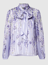 Marc Cain Collections Tops Marc Cain Collections Lilac Printed Blouse UC 51.39 W99 COL 722 izzi-of-baslow