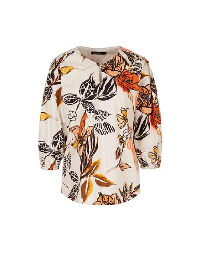 Marc Cain Collections Tops Marc Cain Collections Printed Blouse QC 51.37 W66 115 izzi-of-baslow