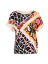 Marc Cain Collections Tops Marc Cain Collections Printed Silk Top QC 55.22 J79 443 izzi-of-baslow