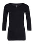 Marc Cain Collections Tops Marc Cain Collections Round Neck Navy Skin +E 48.12 JO3 izzi-of-baslow