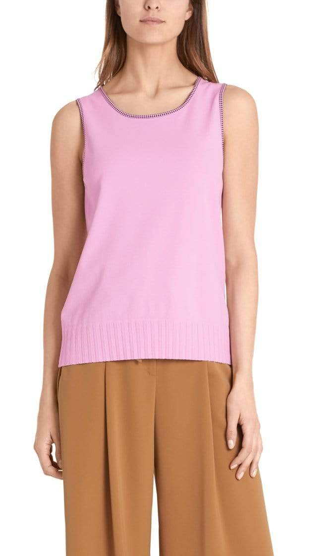 Marc Cain Collections Tops Marc Cain Collections Sleeveless Knitted Top PC 61.01 M39 izzi-of-baslow