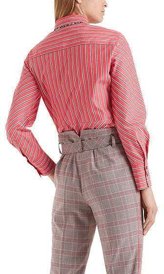 Marc Cain Collections Tops Marc Cain Collections Striped cotton blouse NC 51.13 W19 izzi-of-baslow