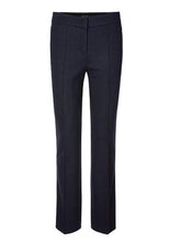 Marc Cain Collections Trousers 2 Marc Cain Collections Wool Trousers Midnight Blue MC 81.21 J42 izzi-of-baslow