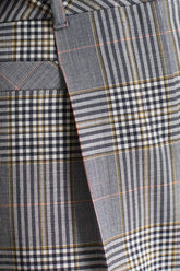 Marc Cain Collections Trousers Marc Cain Collections Checked Trousers Cognac MC 81.06 W02 izzi-of-baslow