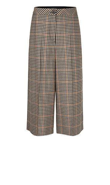 Marc Cain Collections Trousers Marc Cain Collections Checked Trousers in Pure New Wool PC 81.39 W35 izzi-of-baslow