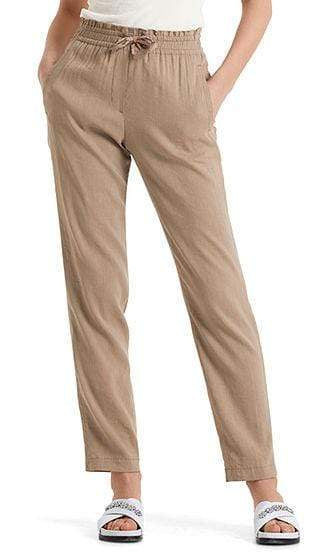Marc Cain Collections Trousers Marc Cain Collections Linen Blend Trousers Clay NC 81.49 W47 izzi-of-baslow