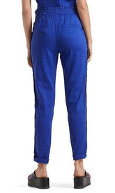 Marc Cain Collections Trousers Marc Cain Collections Linen Blend Trousers Ultramarine NC 81.49 W47 izzi-of-baslow