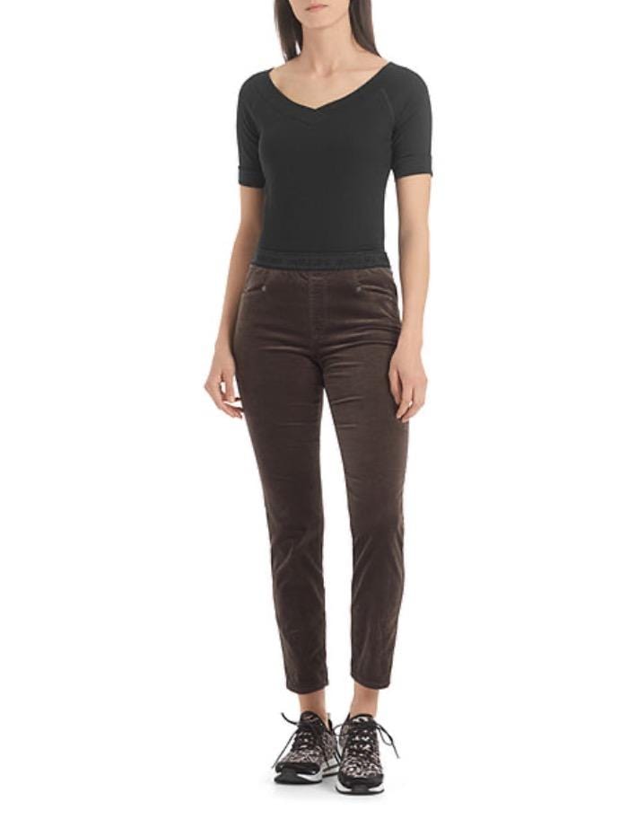 Marc Cain Collections Trousers Marc Cain Collections Mocca Velvet Jeans RC 82.18 W48 COL 690 izzi-of-baslow