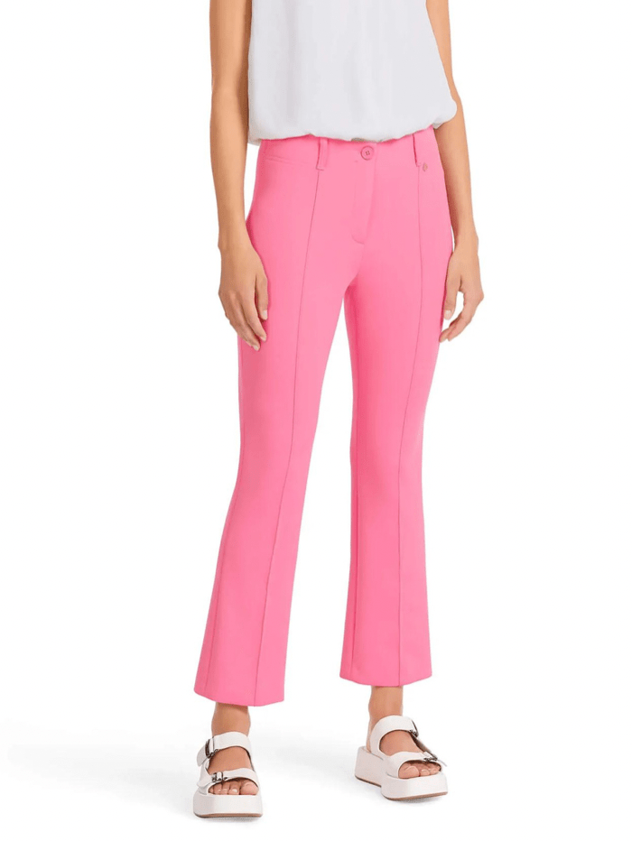 Marc Cain Collections Trousers Marc Cain Collections Pink Baby Flare Trousers UC 81.21 J23 COL 251 izzi-of-baslow