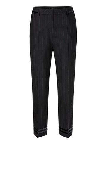 Marc Cain Collections Trousers Marc Cain Collections Pinstriped Trousers PC 81.29 W31 izzi-of-baslow
