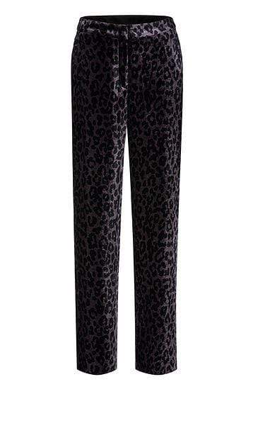 Marc Cain Collections Trousers Marc Cain Collections Trousers in Leopard Velvet 295 PC 81.15 W58 izzi-of-baslow