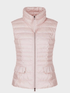 Marc Cain Essentials Coats and Jackets Marc Cain Essentials Rose Pink Quilted Gilet with Down +E 37.15 W11 204 izzi-of-baslow