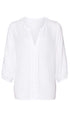 Marc Cain Essentials Tops Marc Cain Essentials Blouse In White +E51 32 W38 izzi-of-baslow