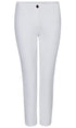 Marc Cain Essentials Trousers Marc Cain Essentials Cropped Trouser in  White +E81 37 W33 izzi-of-baslow