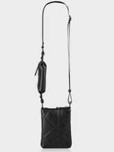 Marc Cain Handbags One Size / 900 Marc Cain Phone Faux Leather Black Bag UB TM.02 Z03 COL 900 izzi-of-baslow