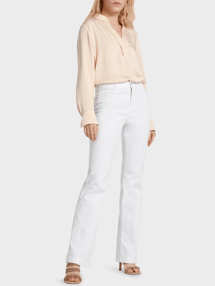 Marc Cain Pants Denim Marc Cain Pants White Baby Flare Jeans UP 82.06 D50 COL 100 izzi-of-baslow