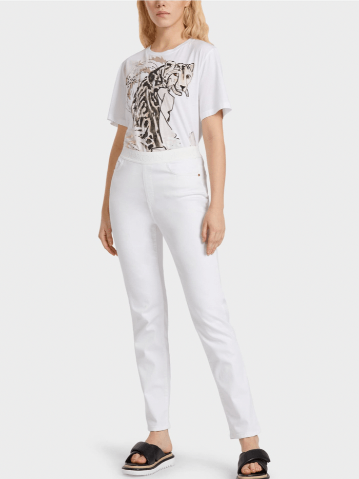 Marc Cain Pants Denim Marc Cain Pants White Jeans UP 82.05 D50 COL 100 izzi-of-baslow