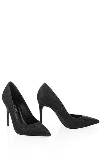 Marc Cain Shoes Marc Cain Black Glitter High Heels PB SD.11 W03 izzi-of-baslow