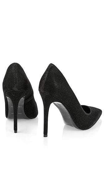 Marc Cain Shoes Marc Cain Black Glitter High Heels PB SD.11 W03 izzi-of-baslow