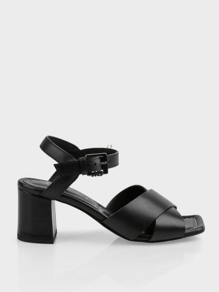 Marc Cain Shoes Marc Cain Black Heeled Strap Sandals SB SG.14 L03 COL 900 izzi-of-baslow