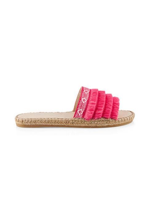 Marc Cain Shoes Marc Cain Espadrille Mules Pink Daisy LB SI.05 W25 izzi-of-baslow