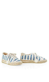 Marc Cain Shoes Marc Cain Striped espadrille sneakers Regatta NB SI.02 W09 izzi-of-baslow