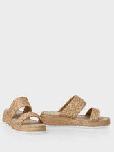 Marc Cain Shoes Marc Cain Tan Braided Strapped Espadrille Shoes SB SI.08 W11 COL 617 izzi-of-baslow