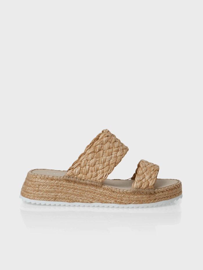 Marc Cain Shoes Marc Cain Tan Braided Strapped Espadrille Shoes SB SI.08 W11 COL 617 izzi-of-baslow