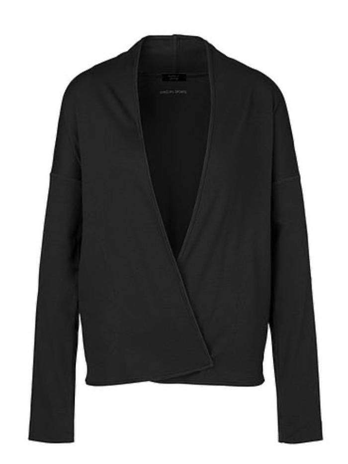 Marc Cain Sports Coats and Jackets Marc Cain Sports Black Cotton Jacket QS 31.33 J55 900 Y izzi-of-baslow