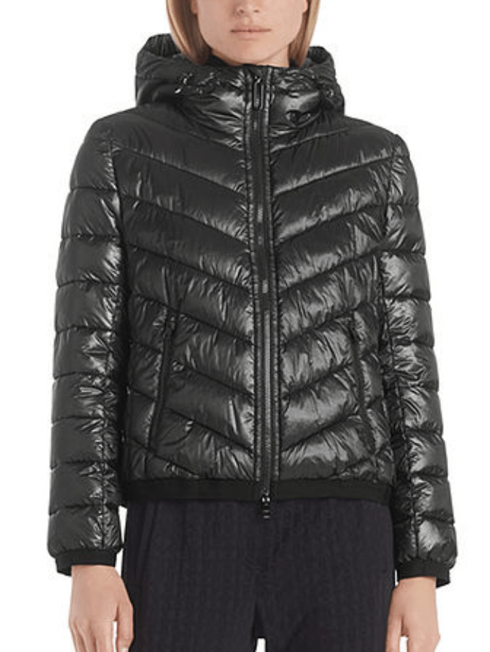 Marc Cain Sports Coats and Jackets Marc Cain Sports Black Puffer Coat RS 12.03 W68 Col 889 izzi-of-baslow
