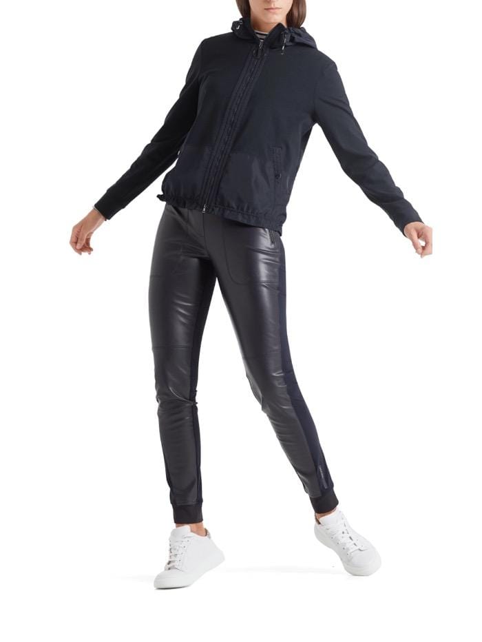 Marc Cain Sports Coats and Jackets Marc Cain Sports Midnight Blue Sporty Jacket QS 31.04 J22 395 y izzi-of-baslow