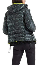 Marc Cain Sports Coats and Jackets Marc Cain Sports Patterned Down Jacket PS 12.08 W30 izzi-of-baslow