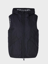 Marc Cain Sports Coats and Jackets Marc Cain Sports Reversible Navy Gilet SS 37.03 W63 COL 395 izzi-of-baslow