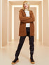 Marc Cain Sports Coats & Jackets Marc Cain Sports Knitted Caramel Jacket TS 11.05 M77 COL 654 izzi-of-baslow