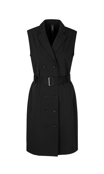 Marc Cain Sports Dress Marc Cain Sports Black Trench Dress PS 21.26 W41 900 izzi-of-baslow