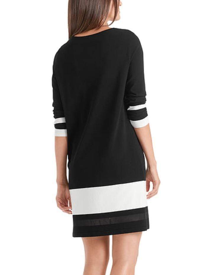 Marc Cain Sports Dress Marc Cain Sports Dress Black and White QS 21.05 M06 910 Y izzi-of-baslow