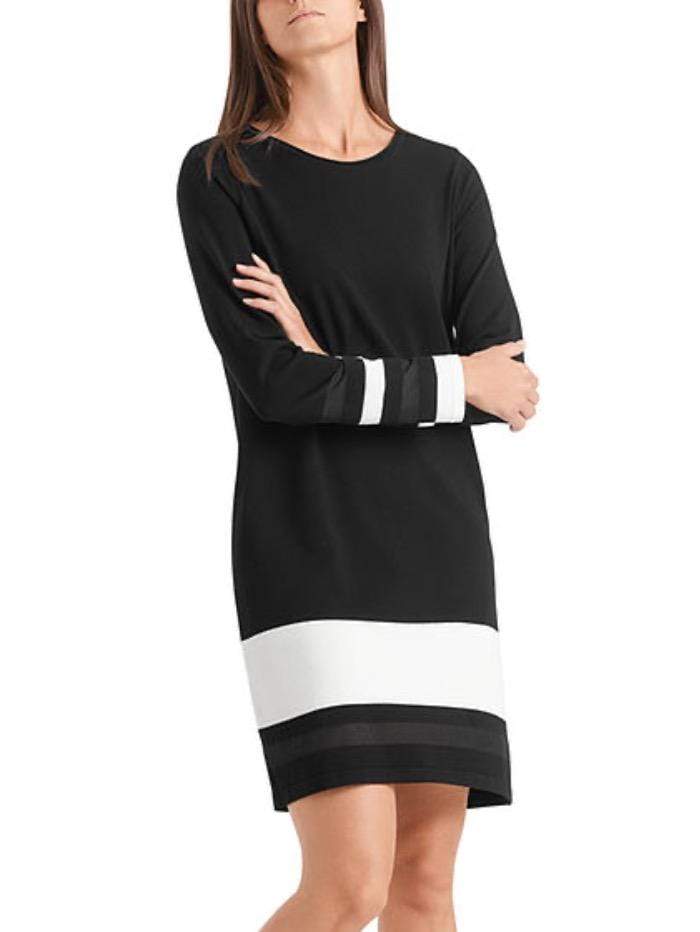 Marc Cain Sports Dress Marc Cain Sports Dress Black and White QS 21.05 M06 910 Y izzi-of-baslow