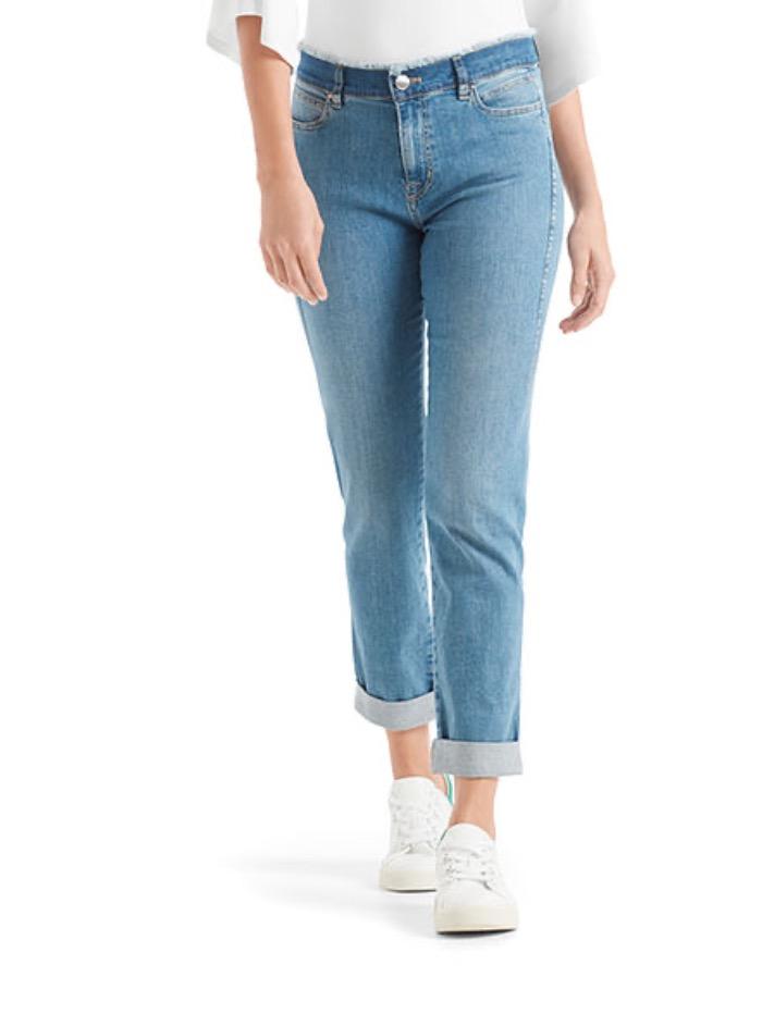 Marc Cain Sports Jeans Marc Cain Sports Denim Jeans With Frayed Top  QS 82.14 D12 353 izzi-of-baslow