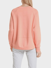 Marc Cain Sports Jumper Marc Cain Sports Coral Drawstring Jumper SS 44.03 J76 COL 463 izzi-of-baslow