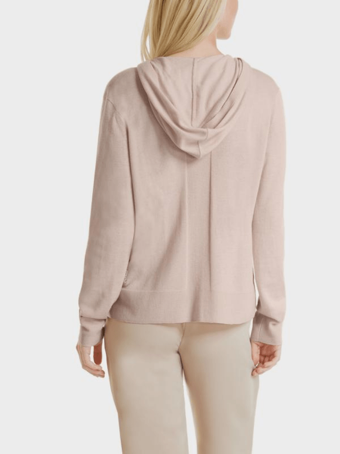 Marc Cain Sports Jumper Marc Cain Sports Hooded Pink Jumper SS 31.03 M80 COL 200 izzi-of-baslow